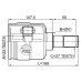 inner cv joint left 33x41x27