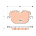 Pad Sub Set,Rr Calip