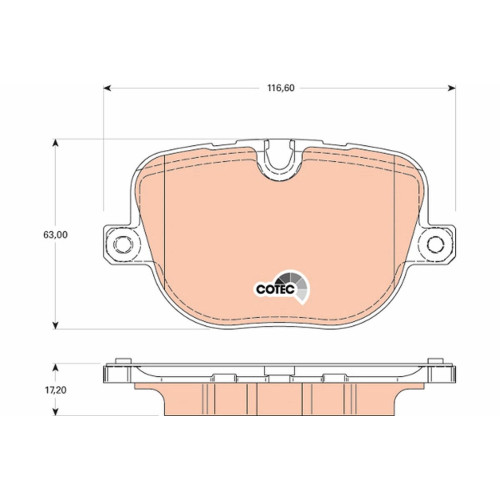 Brake Pad Set-Rr-Land Rover