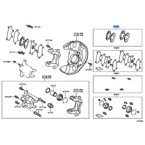 PAD BRAKE E2