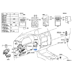 Toyota C-HR Camry Prius OEM Genuine Stop Lamp Switch 84340-49075