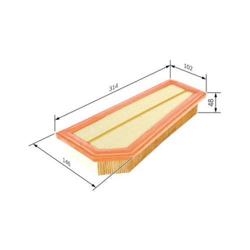 BOSCH Air Filter F026400134