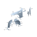 Mercedes-Benz Chafe Protection 206-987-02-00