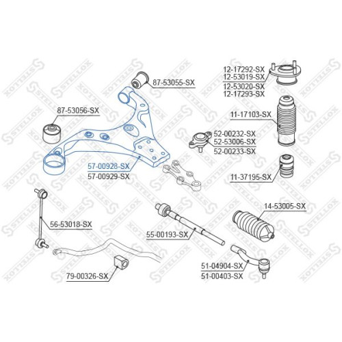 Front Control Arm ! Hyundai Tucson All 04>