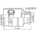inner cv joint right 22x44.1x28