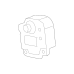 OEM GM Evaporator Heater Actuator 1.2L 2013-2015 Chevrolet Spark 95415546