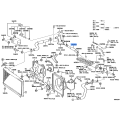 Toyota Water Bypass Hose No. 1 16261-66050