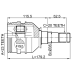 inner cv joint 23x35x20
