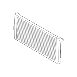(Ast-106007) Engine Radiator For Bmw F01, F02, F03, F04, F10, F11, F13 17118615454