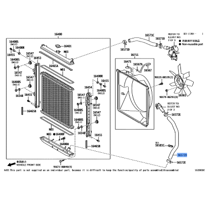 HOSE RADIATOR