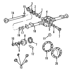 Genuine General Motors Differential Bearing Shim Kit 12471362