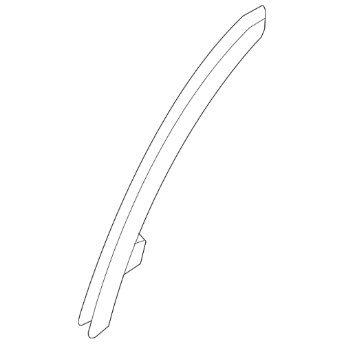 Sash Assy-Rear Door,