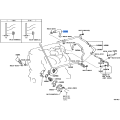 TOYOTA OEM Genuine HOSE WATER BY-PASS 16282-75071