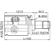 inner cv joint left 26x44x27
