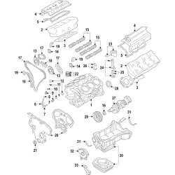 Metal Set,Main Brg.