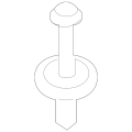 BMW Expanding Rivet 51718259788