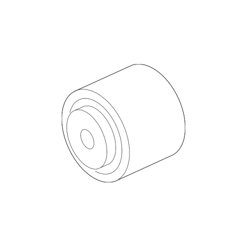 Genuine OEM Front Suspension Crossmember Insulator - BMW 33316860421