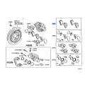 TOYOTA 04466-06030 Genuine Rear Disc Brake Pad Kit