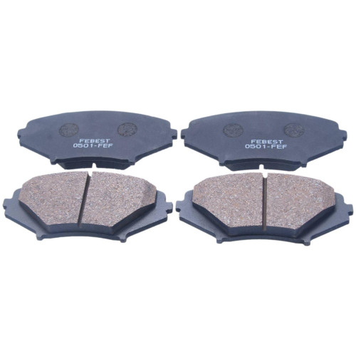 Pad kit, disc brake, front