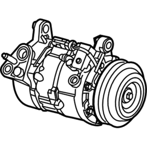 GENERAL MOTORS 86798574 A/C Compressor Kit