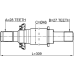 axle half shaft right 27x309x28