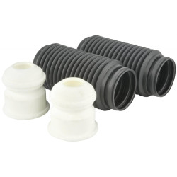 Boot with jounce bumper front shock absorber kit