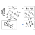 TOYOTA 04479-50130 Cylinder Kit, Disc Brake, Front