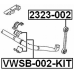 front stabilizer bar bush kit d34.6
