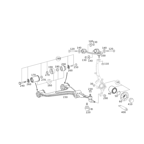 Mounting Bush For Mercedes-Benz