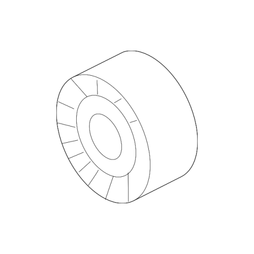 OEM Continental Drive Belt Tensioner Idler Pulley - BMW 740i 740Li X6 N54 - 11287559887