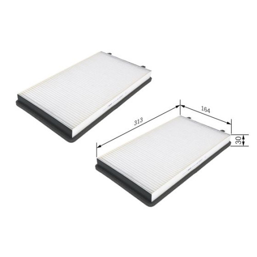 Filter, cabin air BOSCH 1987432103