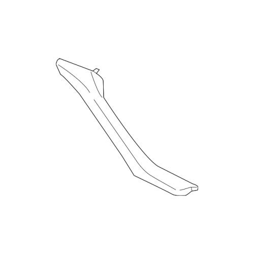 Inner Door Panel Handle Pull Trim Cover - BMW F10 F11 (Right Side)