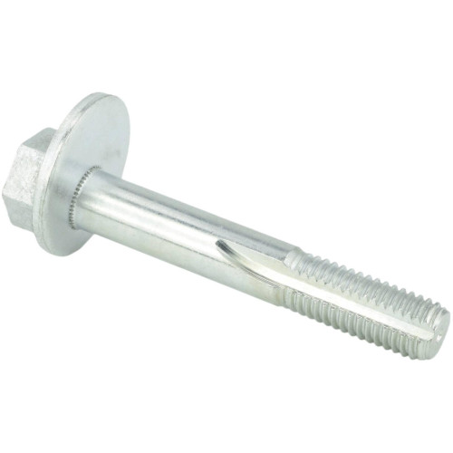 Camber adjusting eccentric bolt