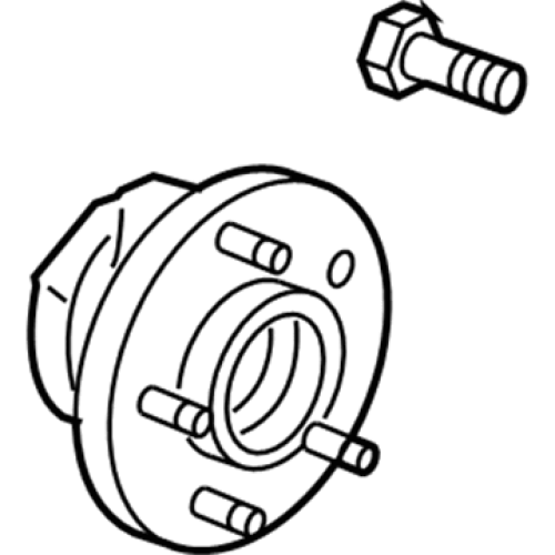 Bracket  Wheel Hub