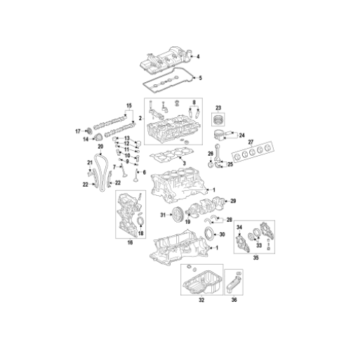 MAZDA ZJY211SG0B Genuine Engine Crankshaft Main Bearing