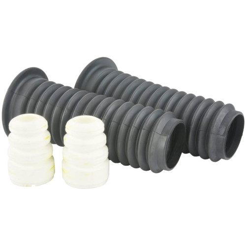 Boot with jounce bumper front shock absorber kit