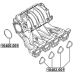 Intake manifold gasket