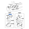 Toyota Socket & Wire Sub-Assy, Rear Combination Lamp, RH