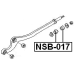 Tension rod bush