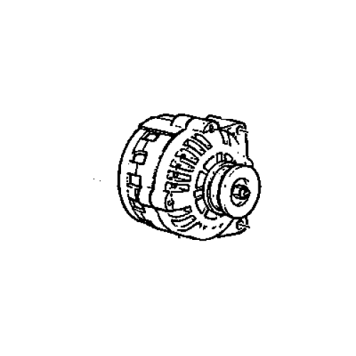 Genuine GM Remanufactured Alternator Delco AD244 130 Amps 88864277