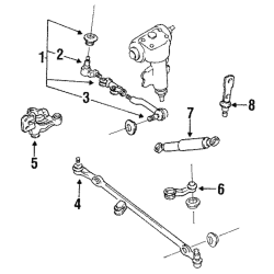 BLUE PRINT Tie Rod - ADN187127 48510-31G25