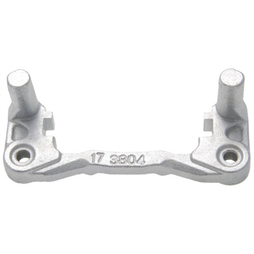 Rear brake caliper bracket carrier