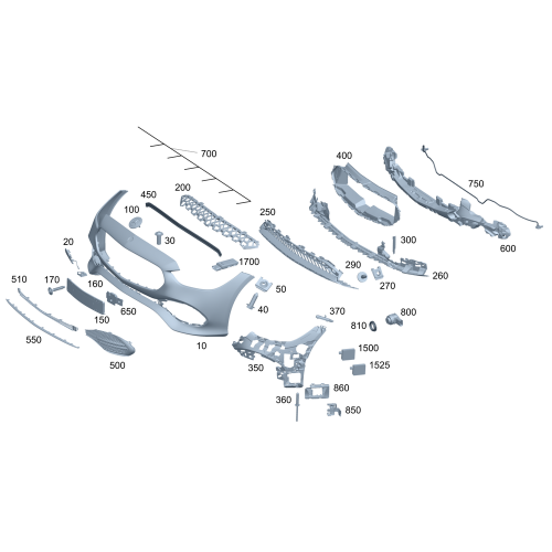 Towing Cover Db W206