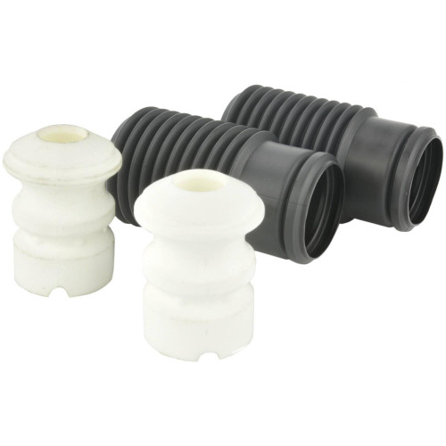 Boot with jounce bumper front shock absorber kit