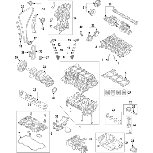 Metal Set,Main Brg.