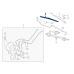 GENERAL MOTORS 84586337 Windshield Wiper Blade