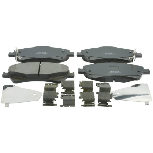 pad kit, disc brake, front - kit (with anti squeal shim)