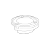 GENERAL MOTORS 15803177 Front Spring Upper Seat
