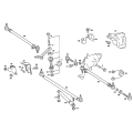 Drag Link - Mercedes-Benz 190 190E 190D (W201) 1984-1989