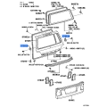 Toyota Back Door Lower Stopper 67281-60030